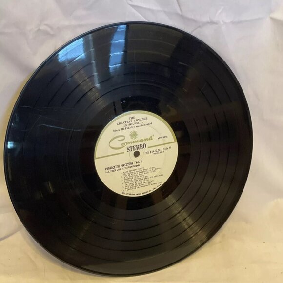 Provocative Percussion (Vol. 4) (Vinyl, 1962) Command RS 834 SD Good+ LP Record - Picture 9 of 12